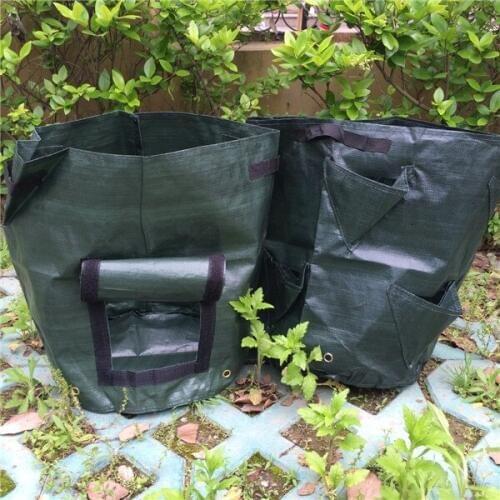 Waterproof Garden Potato Grow Bag Vegetables Planter Bag Flower Plants Nursery Pots Garden Accessories