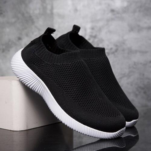 Women sneakers trend all-match comfortable breathable mesh outdoor sports fashion light elastic high-quality vulcanized shoes