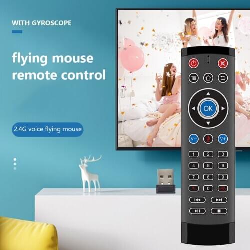 2.4G Wireless Air Mouse Pro Control Voice Household Gyroscope Remote T1 TV Watching Accessories for Android TV Box