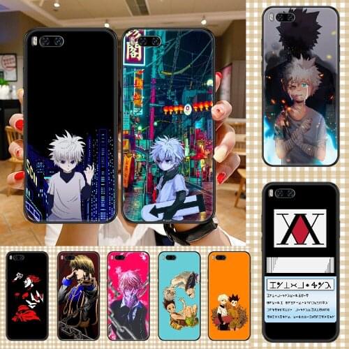 Anime HUNTER×HUNTER hxh Phone case For Xiaomi Mi Max Note 3 A2 A3 8 9 9T 10 Lite Pro Ultra black art prime fashion cover pretty