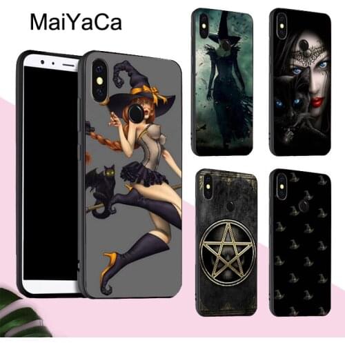 MaiYaCa Witch Witches Moon Case For Redmi Note 9 8 Pro 7 8T 9S 9C For POCO X3 F1 Funda For Mi 9 9T Pro Note 10 Lite
