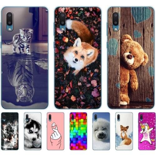 For Samsung A02 Case 6.5 inch Soft Silicon Tpu Back Phone Cover For Samsung Galaxy A02 GalaxyA02 A 02 SM-A022G a022 Coque Bumper