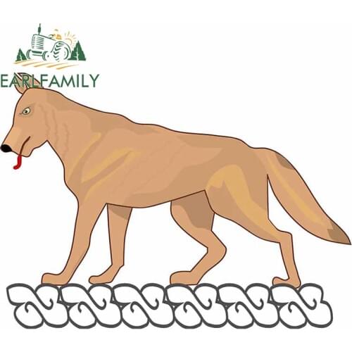 EARLFAMILY 13cm x 9.7cm for South Dakota National Guard Crest Funny Car Stickers Cartoon Surfboard Decal Waterproof Car Styling