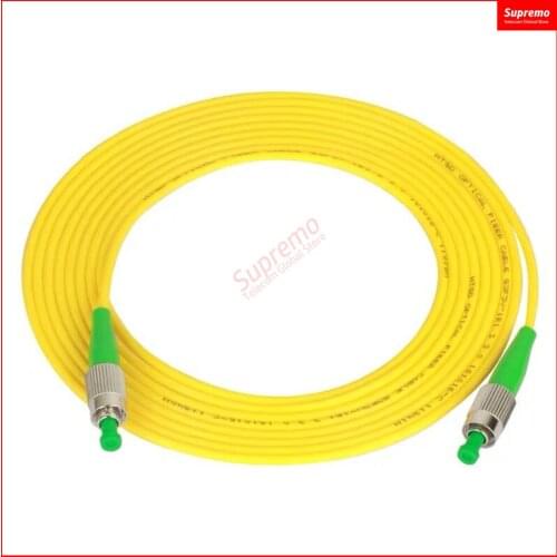 FC/ APC-FC /APC Fiber Optic Patch Cord Simplex Diameter 2mm or 3mm Single Mode Cord Length 1M 2M 3M or Accept Customization