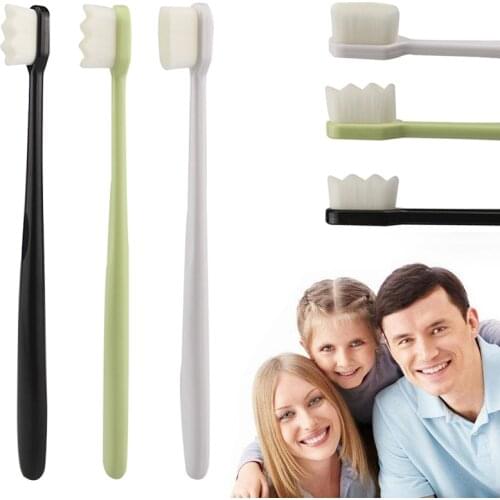 Deep Clean Toothbrush Ultra-fine Soft Hair Toothbrush Teeth Environmentally Antibacterial Fiber Toothbrushes Oral Health Care