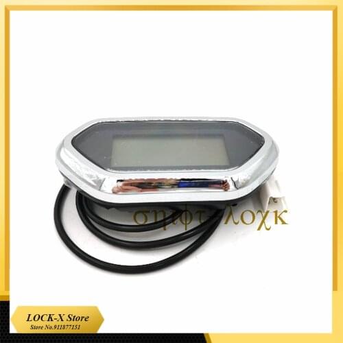Meter 60v Mavericks Electroplating EEC LCD Instrument for Citycoco Electric Scooter/motorcycle modified Accessories parts