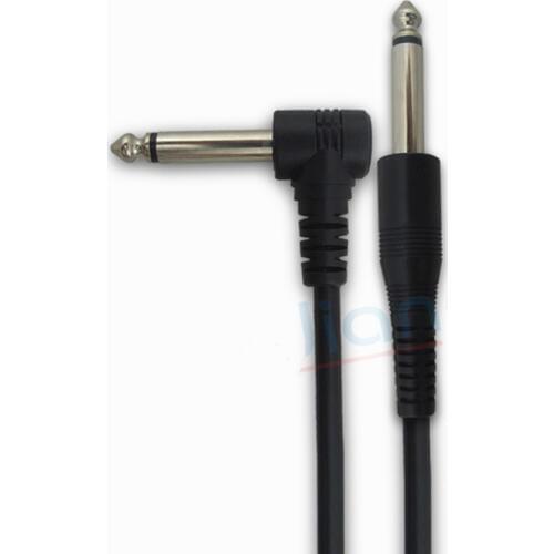 6.35 6.5 to 6.35 6.5 mono cable Straight head turn Audio line for Multimedia,Television,Microphone