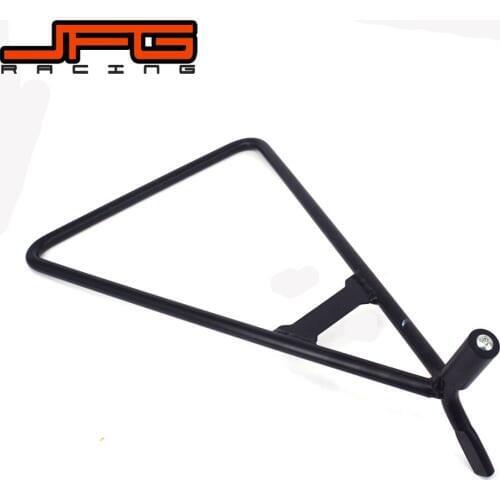 Motorcycle SuperMoto Bikes With 17 " Wheels Steel Black Triangle Stand Lift Holder 14.5mm 11mm 18mm For Motorcross Motorbike