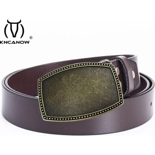 Men Genuine Leather Belt Mens Belt For Male Strap Casual Luxury All-match Adjustable Belts Designer High Qualit Ремни Мужские