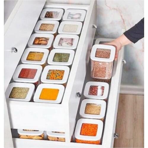 3 Set 15 Pieces Vacuum Square Storage box