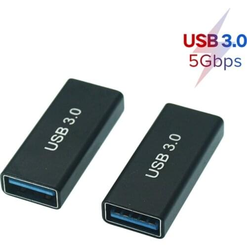 5Gbps USB 3.0 A Male to A Male Female Adapter USB3.0 AM to AF Coupler Connector Extender Converter for laptop PC