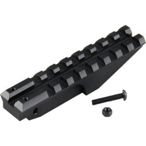 Tactical Aluminum 5KU Rear Rail Scope Mount Sight Rail Fit For AK Series Airsoft Gun AEG Outdoor Hunting