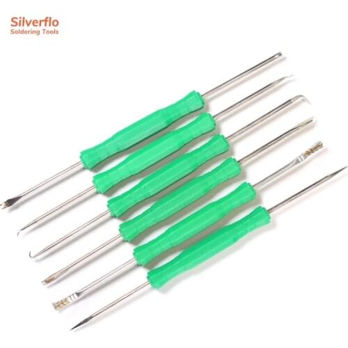YIHUA 126 Series 6 Set Flux Soldering Tool Duble Useful for One Piece