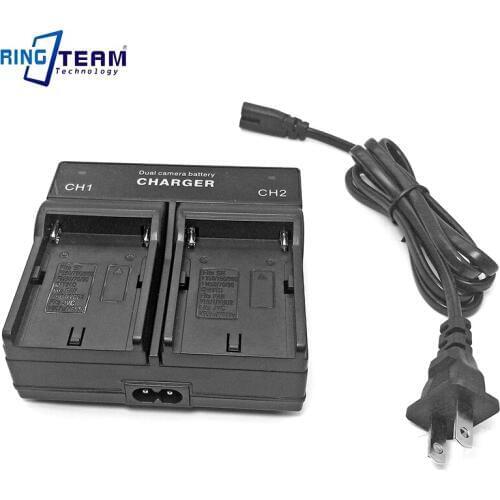 100-240V Power Quick Dual Charger for SONY Battery NP-F970 F980 NP-F750 F770 NP-F550 F570 NP FM50 FM70 FM90 for VW-VBD1 VW-VBD2