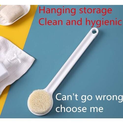 1 Piece Of Bath Towel, Back Rub, Bath Brush, Exfoliating Massage Bathtub Shower Brush SPA Woman Man Skin Care Dry Body Brush