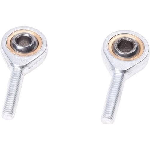 2 Piece 6mm Fisheye SA6T/ K Threaded Lager Rod End Spherical Bearings
