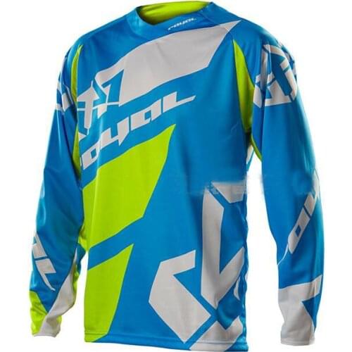 2021 ROYAL Riding Jerseys MTB DH Downhill Jersey Mountain Bike Maillot MX Bicycle Clothes Motocross Shirts