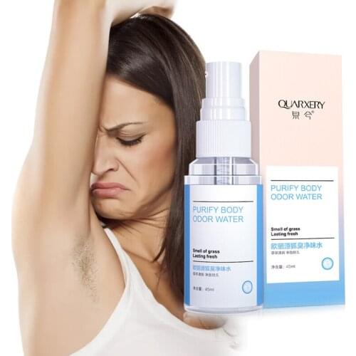 Anti perspirante Deodorant Underarms Men Remove Armpit Foot Bad Body Odor Water Deodorizer Eliminate Antiperspirants Womens 45ml