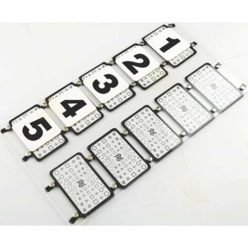 Astor Mental ESP Match Board ESP Prediction Board - Stage Magic Tricks,Card,Street Magic,Close Up,Mentalism,Comedy,Accessories