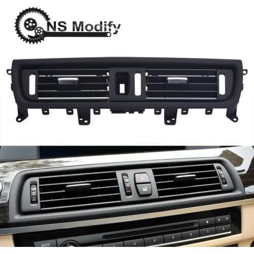 Car Interior Driver Front Row Center Air Conditioning Vent Outlet Panel Grille Cover For BMW 5 Series F10 F18 523 525 535