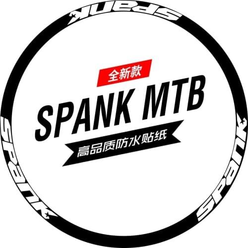 SPANK 26er 27.5er 29er Mountain bike stickers bicycle sticker BMX wheels decal