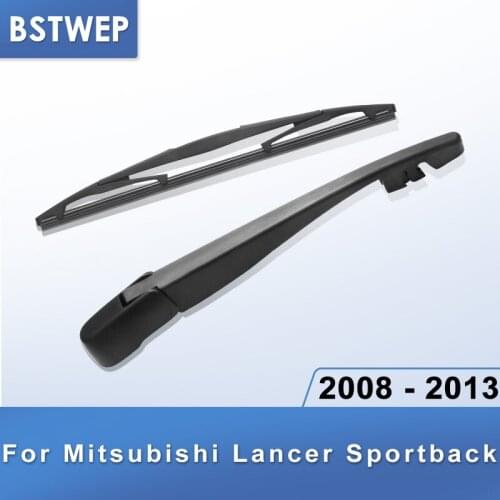 BSTWEP Rear Wiper & Arm for Mitsubishi Lancer Sportback 2008 2009 2010 2011 2012 2013