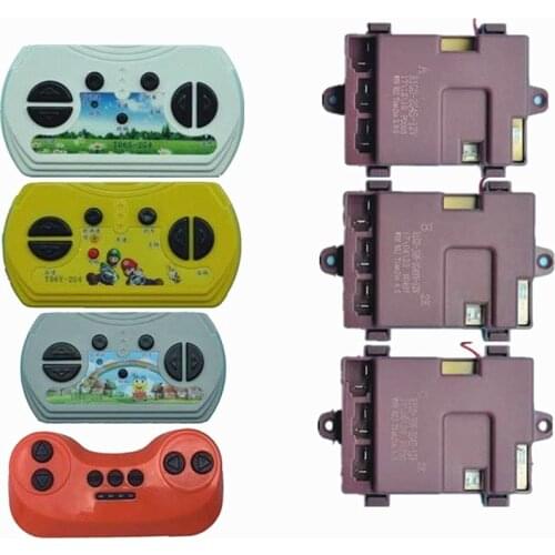 R1GD-J6N-2G4YN-12V Childrens electric toy car bluetooth remote control and reveiver with smooth start function,2.4G transmitter