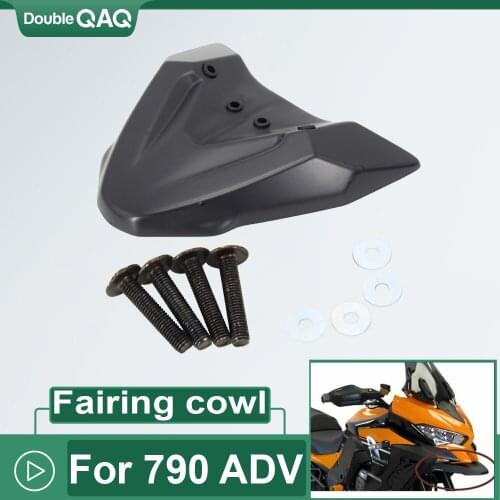 For 790 ADV 790ADV New Motorcycle Front Beak Fairing Extension Wheel Extender Cover