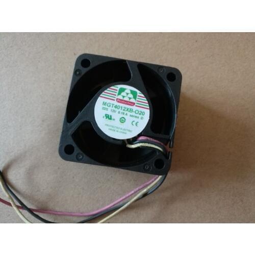 For Protechnic MGT4012XB-O20 020 MGT4012XB DC12V 0.15A 4020 4CM 40mm 40x40x20mm 3pin Cooling Fan