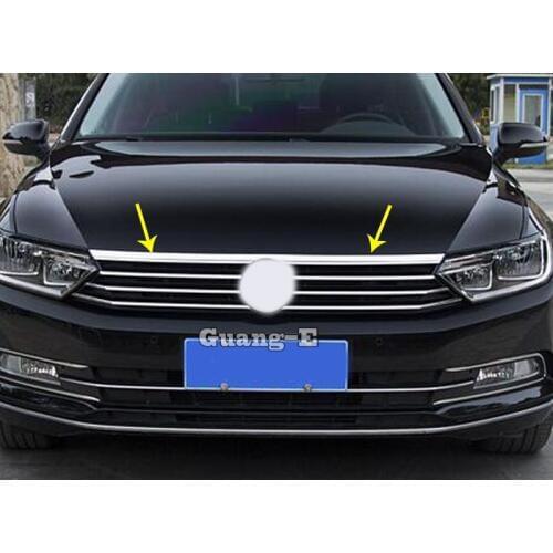 For VW Volkswagen Passat B8 Sedan Variant Alltrack 2015 2016 2017 2018-2020 Car Cover Bumper Engine Trim Grid Grill Grille Frame