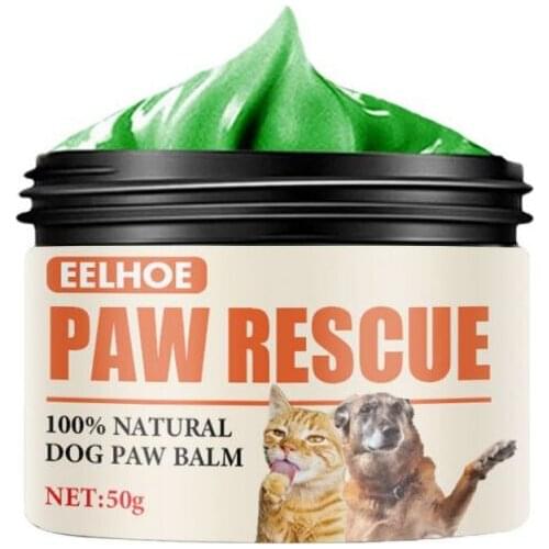 Pet Dog Cats Paw Care Cream Foot Pad Protection Oil Pet Claw Cream Pet Foot Recovery Cream Foot Pad Protective Natural Oil
