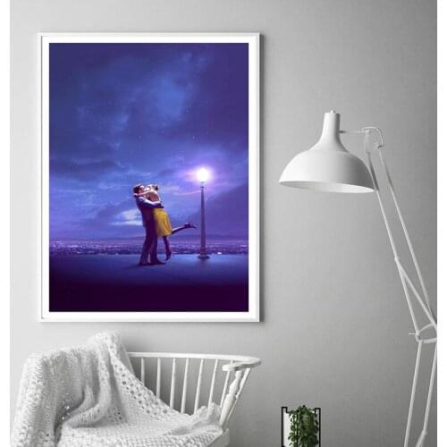 La La Land Music Movie Poster Canvas Painting Classic Film Art Prints Home Theatre Wall Picture Cinema Decoration Fans Gifts