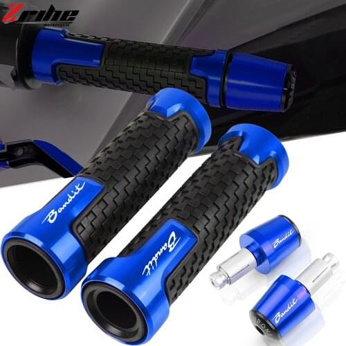 Motorcycle 22mm Handlebar Grips Ends Handle Bar Cap End Cap Plug For SUZUKI GSF 250 600 600S 650 650S 650N 1200 1250 Bandit 650S