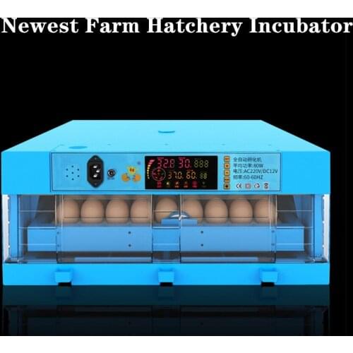 Newest Farm Hatchery Incubator Brooder Machine36-64Egg Hatchers Chicken Automatic Eggs Incubator Bird Quail Brooder