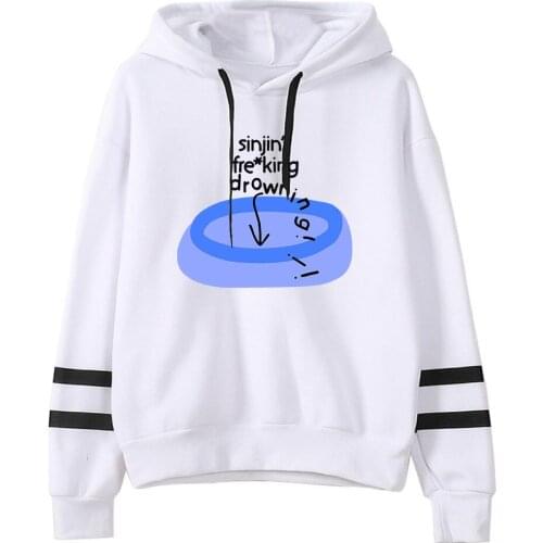 2021 New Arrival Sinjin Drowning Hooded Sweatshirts Kpop Hot Sale Women Long Sleeve Pullover casual clothes