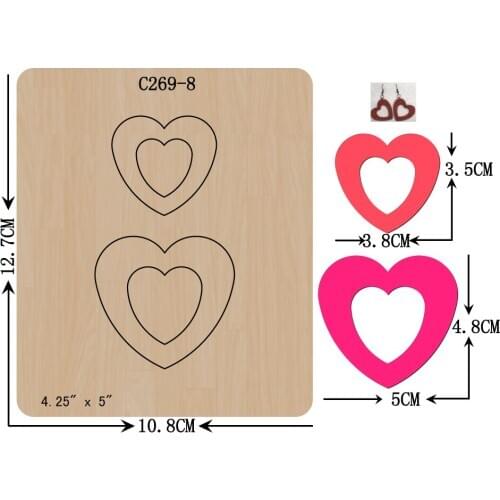 New Wooden die Scrapbooking C-269-8 Cutting Dies