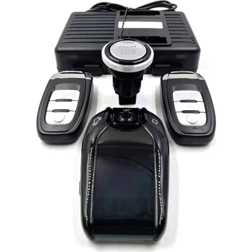 For Audi A6 A6L Car Engine Ignition Start Stop by GSM Mobilephone APP And Remote key start stop car engine no wire cut