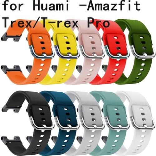 Watch Band Compatible with Trex/T-rex Pro,Silicone Men Women Wristband Strap Smart Watch Accessories