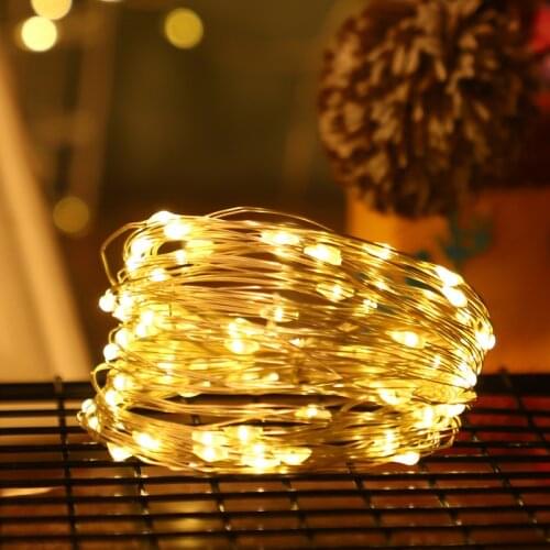Christmas Decorations for Home for New Year Garland Fairy String Light for Christmas Ornaments Christmas Tree Decoration
