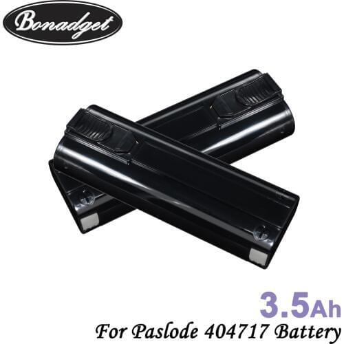 Bonadget 2Piece replacement 6V 3500mah Ni-MH Battery For Paslode 404717 B20544E IM350A IM200F18 IM350CT IM65A Power Tool Battery