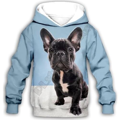 Funny French bulldog 3d printed Hoodies family suit tshirt zipper Pullover Kids Suit Funny Sweatshirt Tracksuit/Pant Shorts