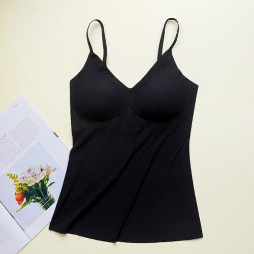 Women 2021 Summer Fashion Slim Bottoming Vest Tops Female Bra Sports Underwear Tops Ladies Solid Color Thin Tanks Tops E220