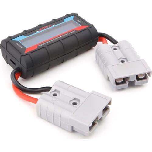 100A/200A Digital LCD Watt Meter & Power Analyser Volt Solar Amp Plug With 2 Plugs