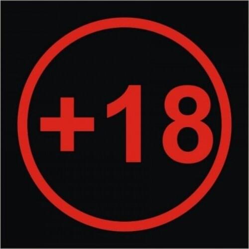 + 18 red Sticker Diameter 6 Ccm