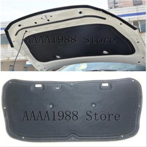 2014 20015 2016 2017 -2021 For Mazda 3 Heat Sound Insulation Cotton Front Hood Engine Firewall Mat Pad Cover Noise Deadener