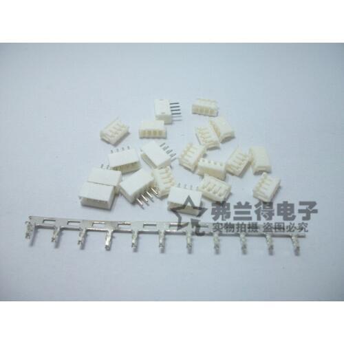 20 Sets JST ZH 1.5mm 4-Pin Male, Female Connector socket with crimps