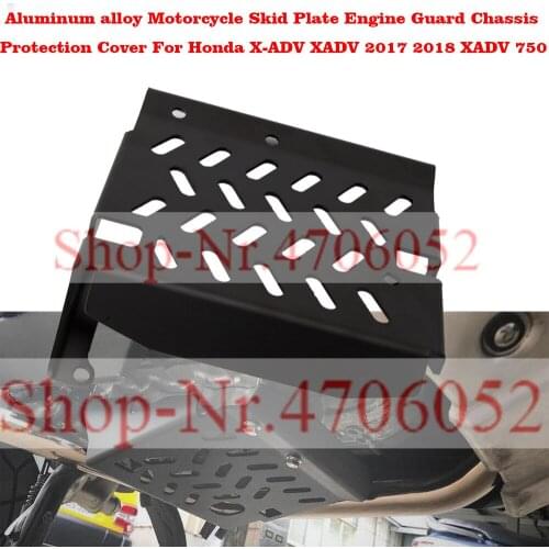Aluminum alloy Motorcycle Skid Plate Engine Guard Chassis Protection Cover For Honda X-ADV XADV 2017 2018 XADV 750
