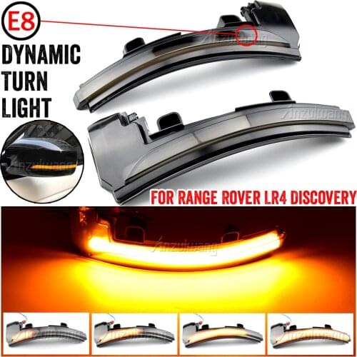 Dynamic Turn Signal Light For Land Rover Discovery 4 LR4 Range Rover Sport Evoque Side Mirror Sequential Blinker Indicator