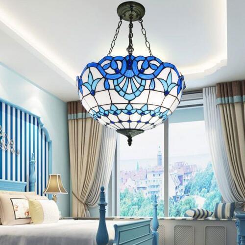 Energy saving lighting lamp Simple fresh Mediterranean style hotel restaurant cafe room Pendant Light hanging purpose DF130