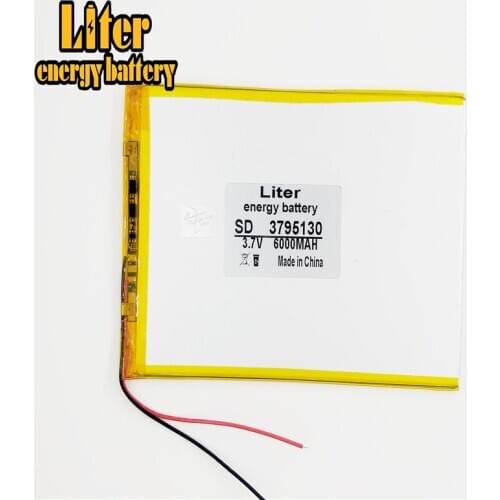 Lithium polymer battery 3.7 V tablet battery 6000 mah each brand tablet universal rechargeable lithium batteries 3795130